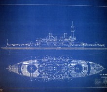 nautical blueprint