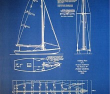 pond sailboat blueprint