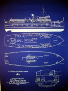 Ferry Boat Blueprint