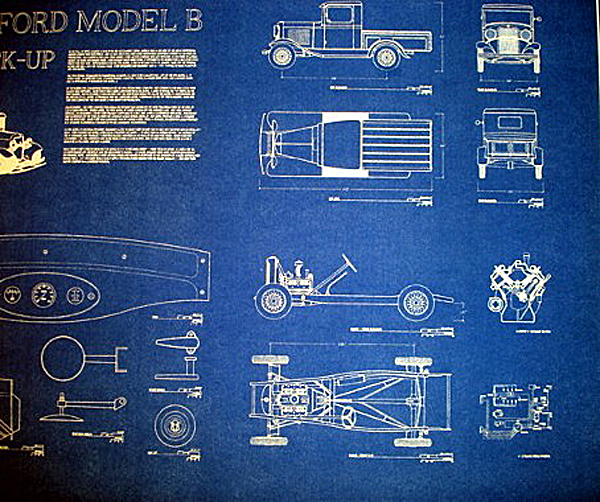 1932 Ford blueprints #10