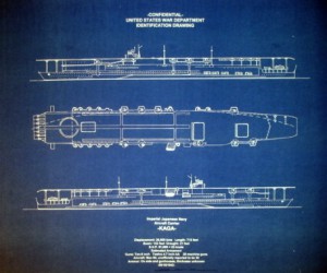 kaga ship blueprint